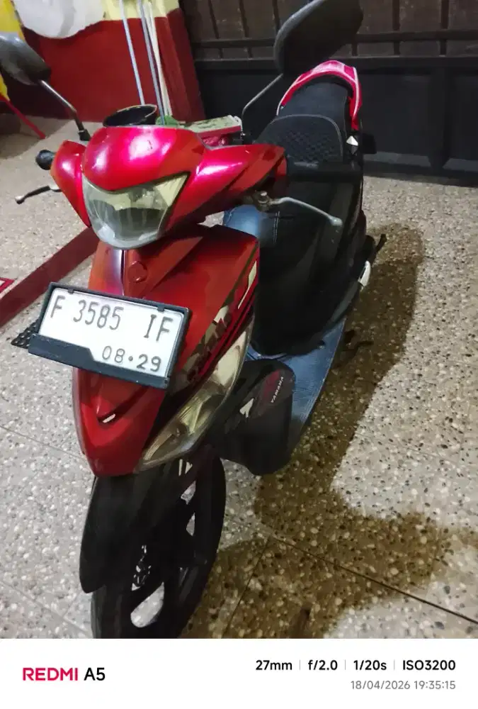 Mio J tahun 2014 , Plat F Bogor,  Pajak Hidup