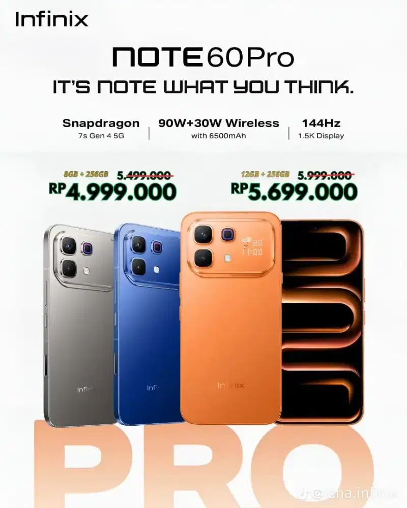 INFINIX NOTE 60 PRO 5G