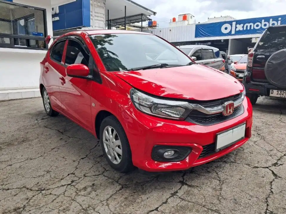 DP MURAH Honda Brio Satya 1.2 E Bensin-AT 2019 Merah CFFFB