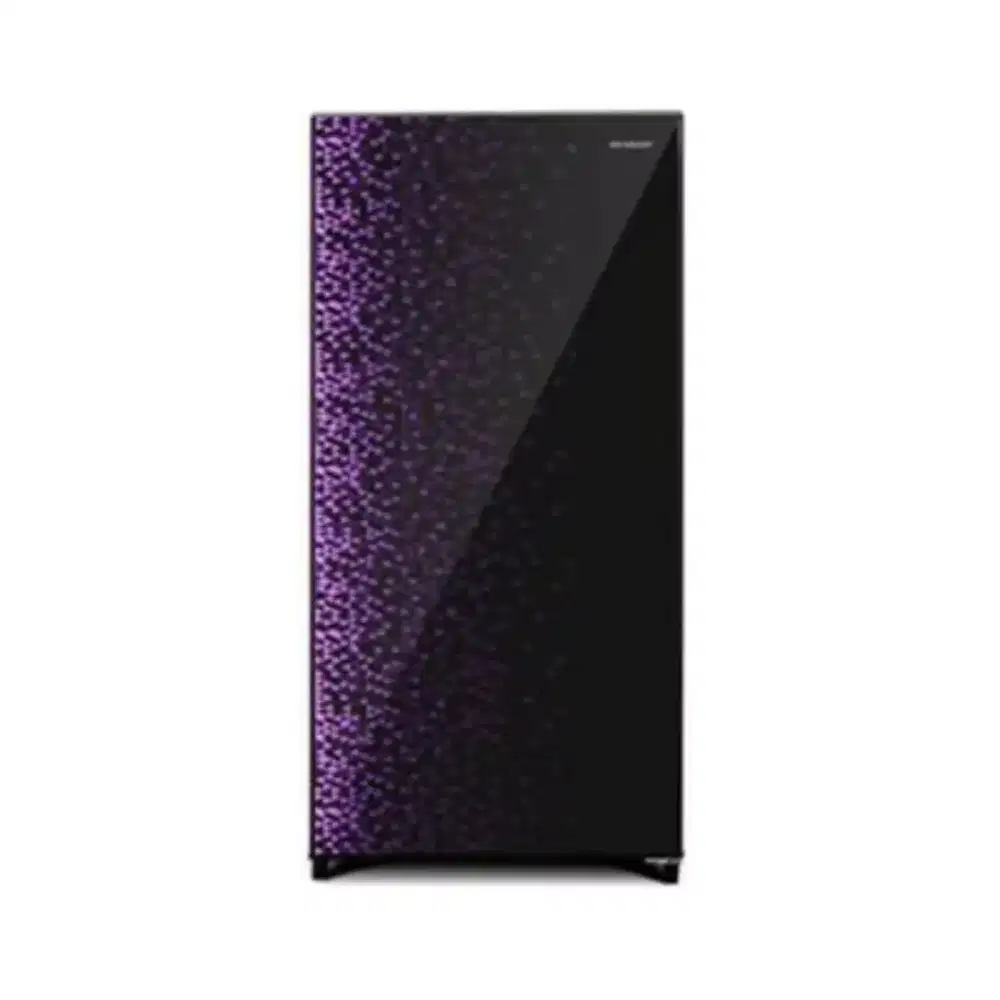 Di jual kulkas sharp 1 pintu ungu bekas