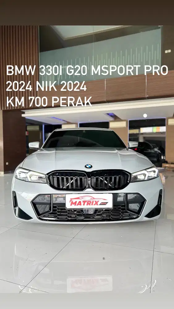 Bmw 330i G20 Msport Nik 2024 Brooklyn grey Siap pakai