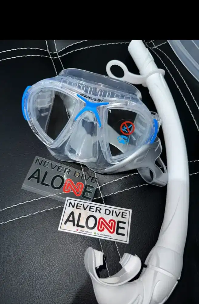 Preloved Low Volume Mask Freediving CRESSI