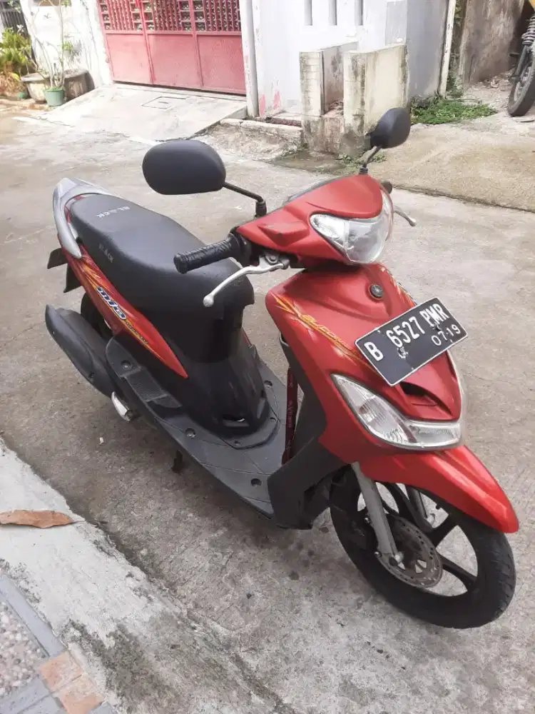 Yamaha Mio Sporty 2009 ss lengkap mesin bagus stater tokcer plat B DKI