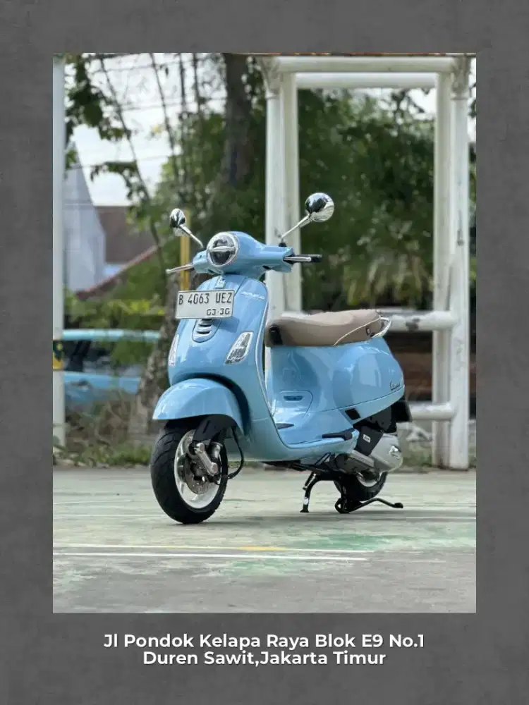 VESPA LX 125 IGET FACELIFT TAHUN 2024 PERFECT CONDITION