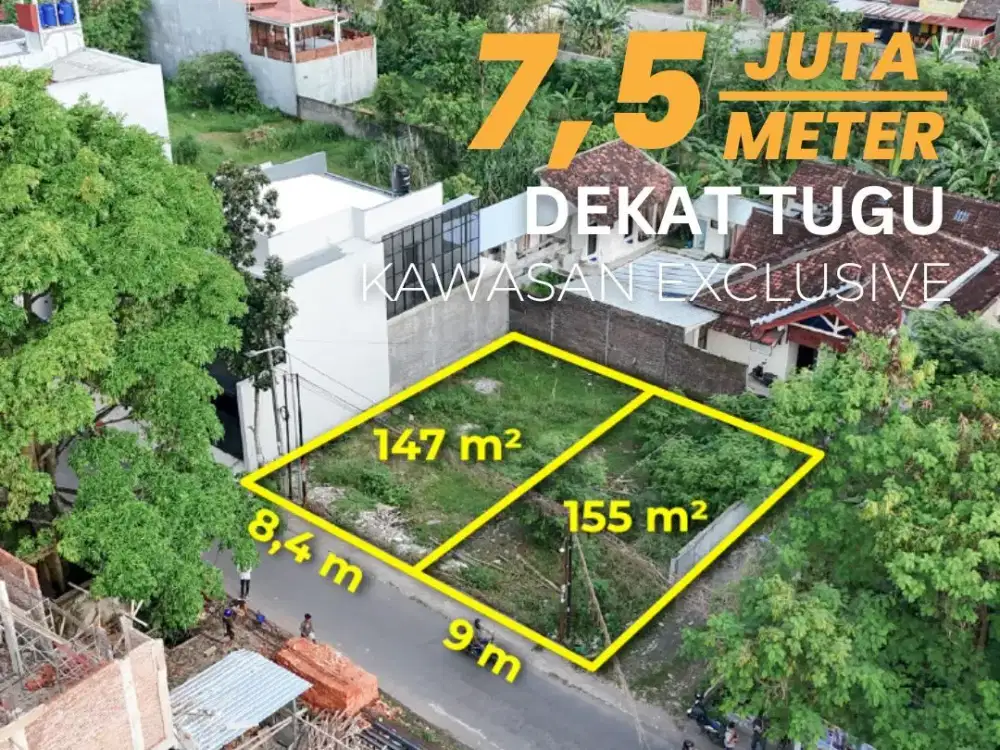 Jual Tanah Kawasan Exclusive Dalam Ringroad Dekat Tugu Jogja