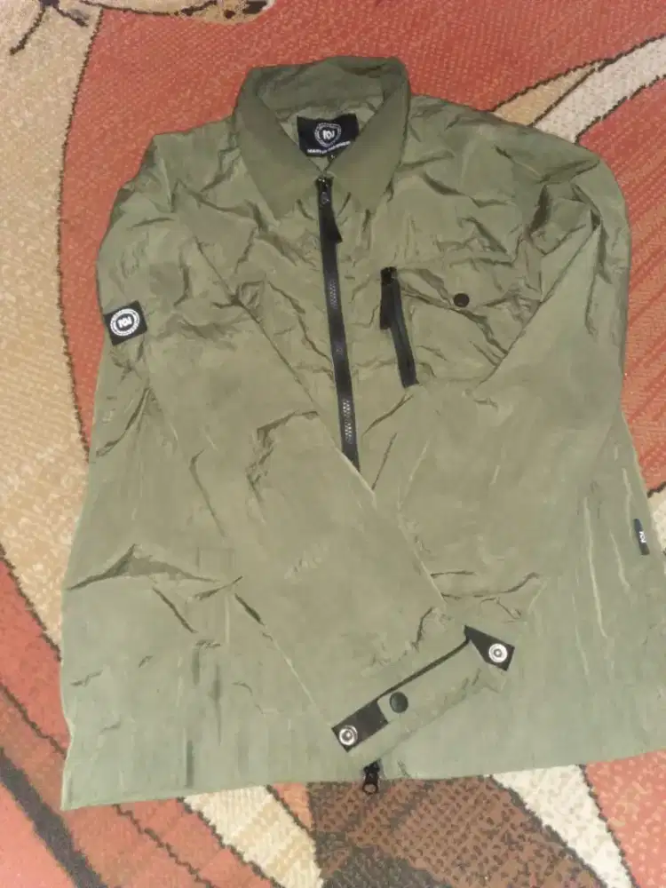 troublemaker - overshit jaket - buckingham olive