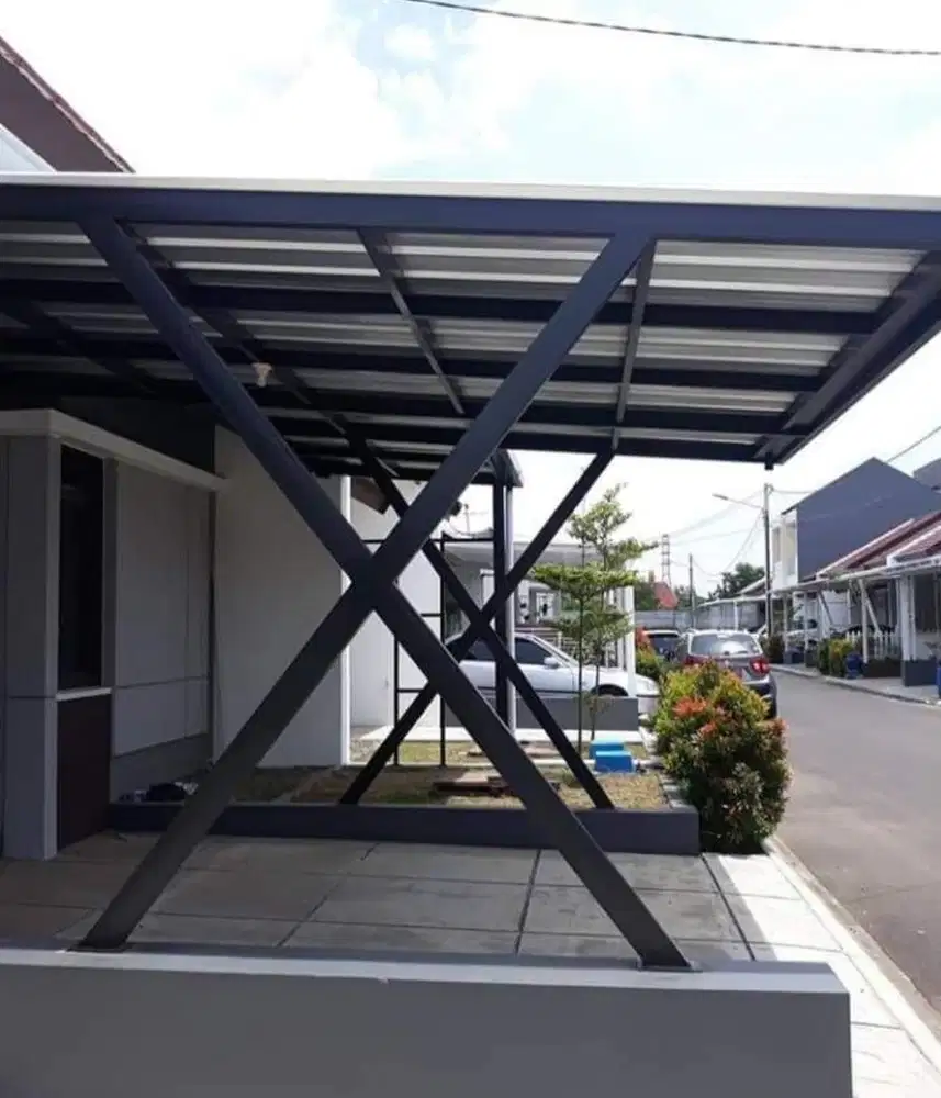 Kanopi senggalum minimalis