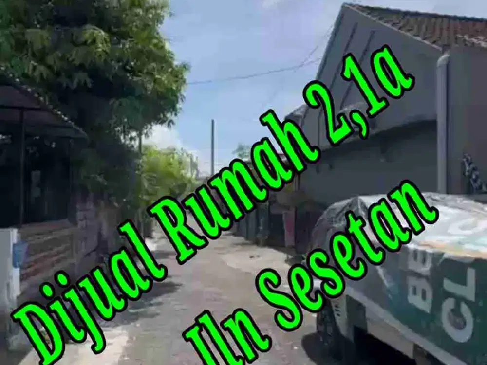 Dijual Rumah 2,1a di area Jln Sesetan Denpasar Bali