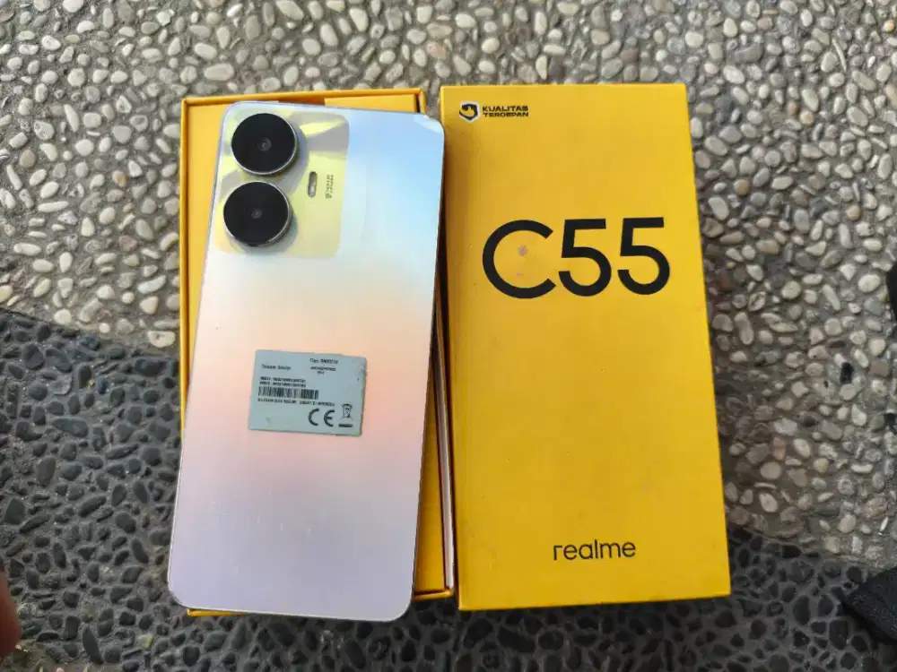 Realme c55 Ram 8/256 barang ori bukan refurbished lengkap