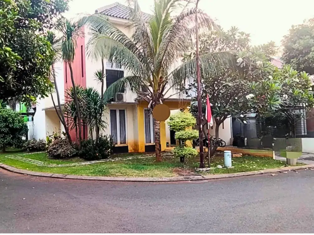 Turun Harga! Rumah Mewah Hook 2 LT Asri di Legenda Wisata Cibubur