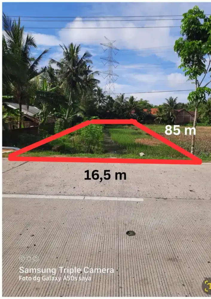 Dijual tanah strategis