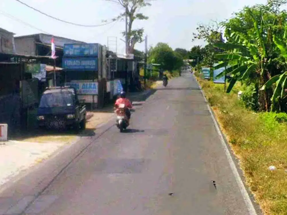 Dijual Tanah Tepi Jalan Utama Bibis - patukan Sidoarum Godean Sleman
