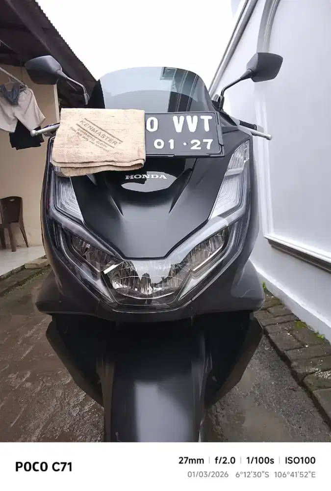 Jual PCX 160 atas nama pribadi dari baru