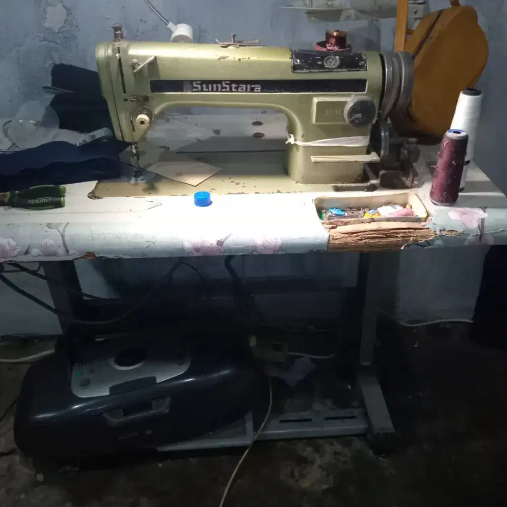 Mesin jahit fullset dinamo