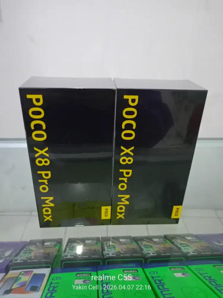 Poco X8 Pro Max 5G 12/512 GB Dimensity 9500s Batre 8500  Garansi Resmi
