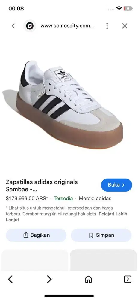 sepatu adidas ori vietnam