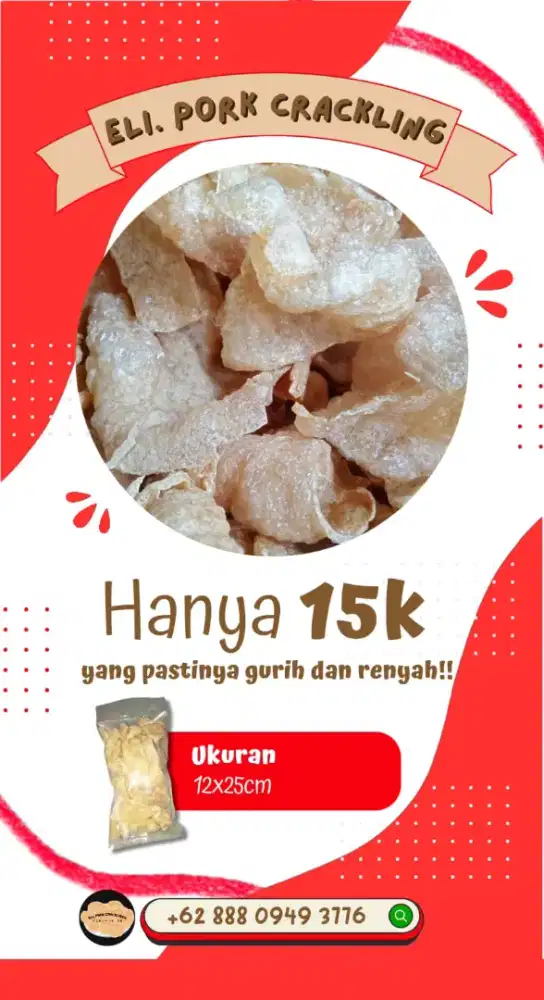 Kerupuk Kulit Khusus Chinese yg Tau
