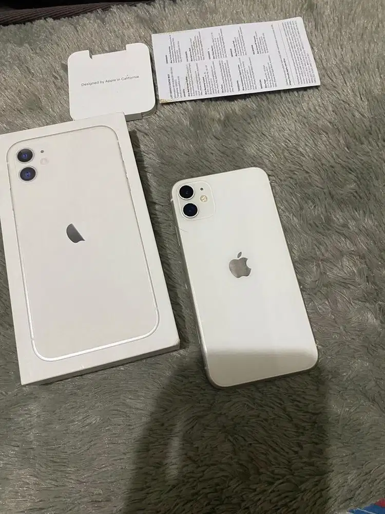 Iphone 11 Ibox 64gb white mulus banget