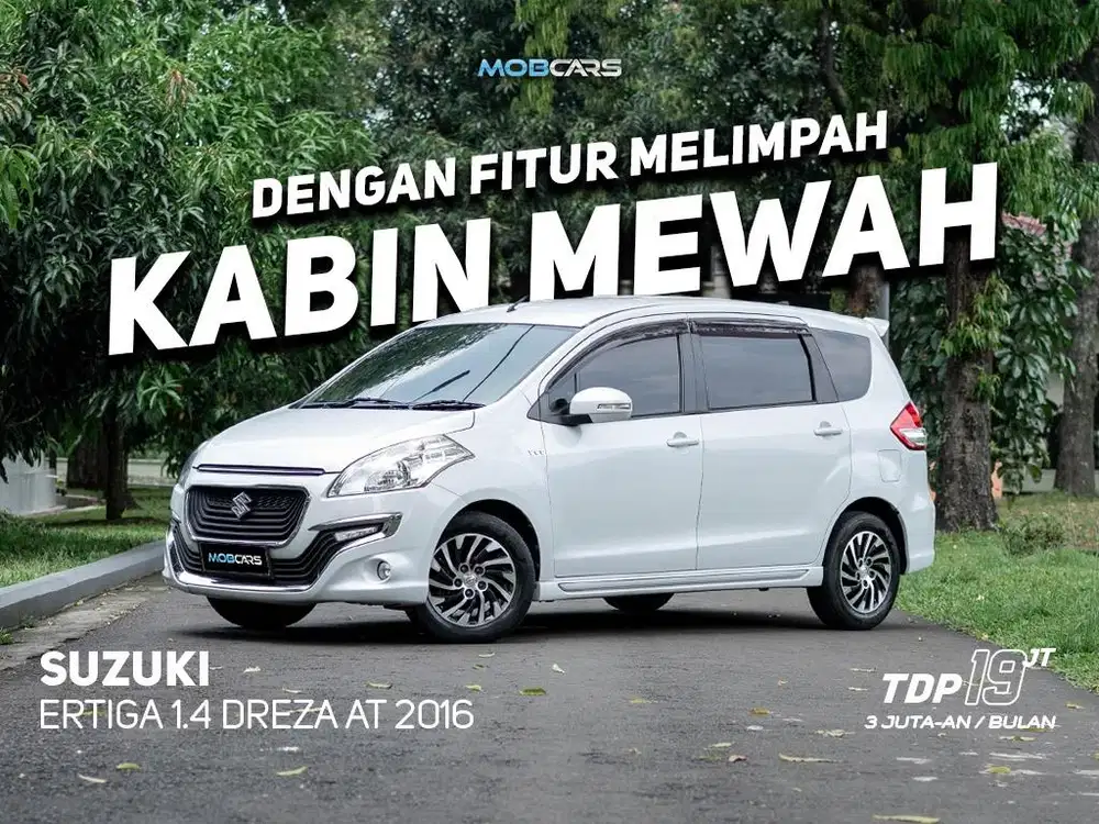 ERTIGA DREZA AT 2016 PUTIH SUZUKI MPV AUTOMATIC