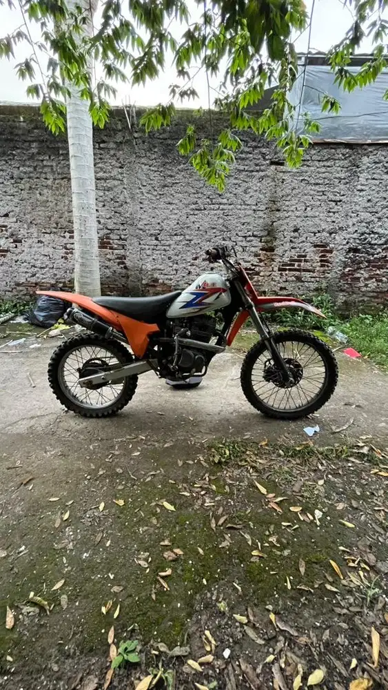 trail custom 200cc basic tiger siap gas