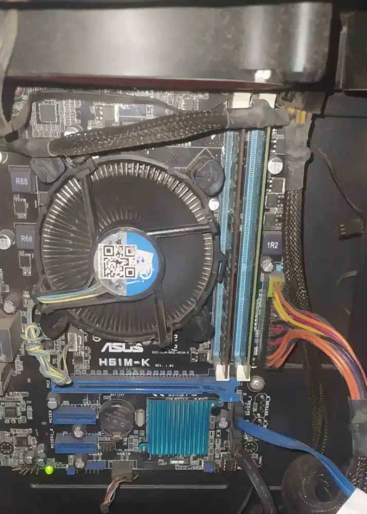 Processor core i7 3770 + ram 8gb + mobo Asus, no minus