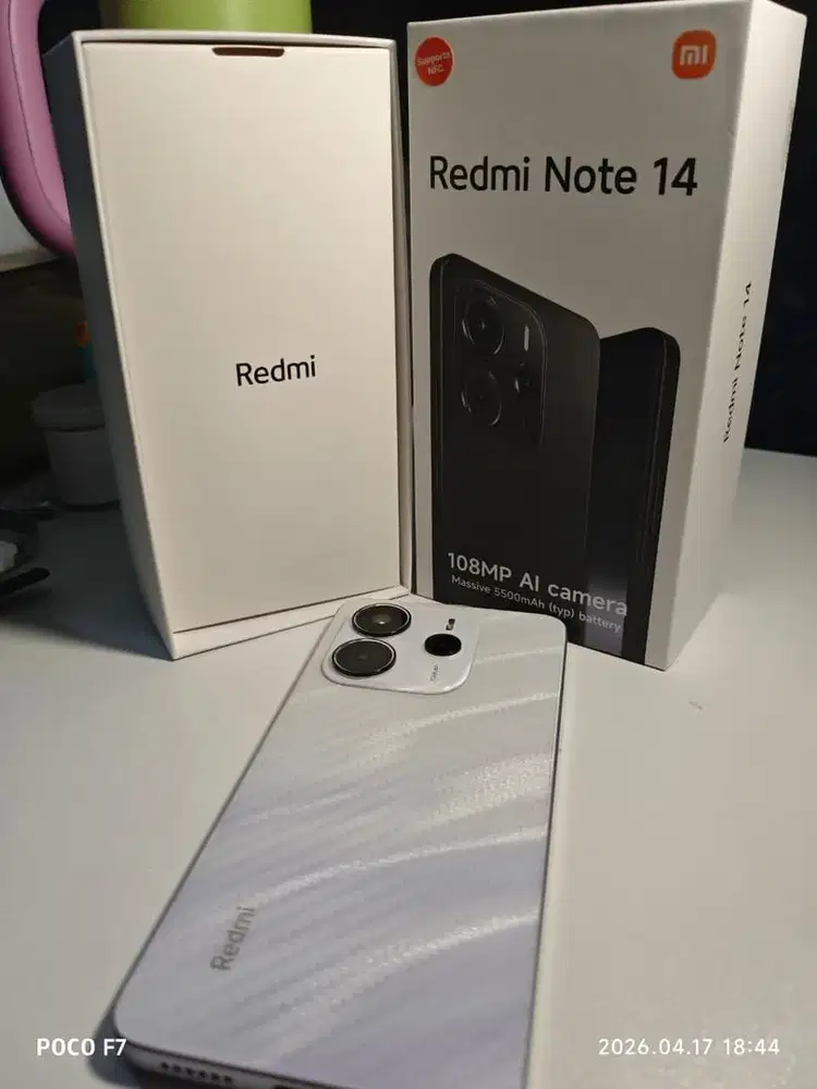 Redmi note 14 ram 8gb/256gb mulus