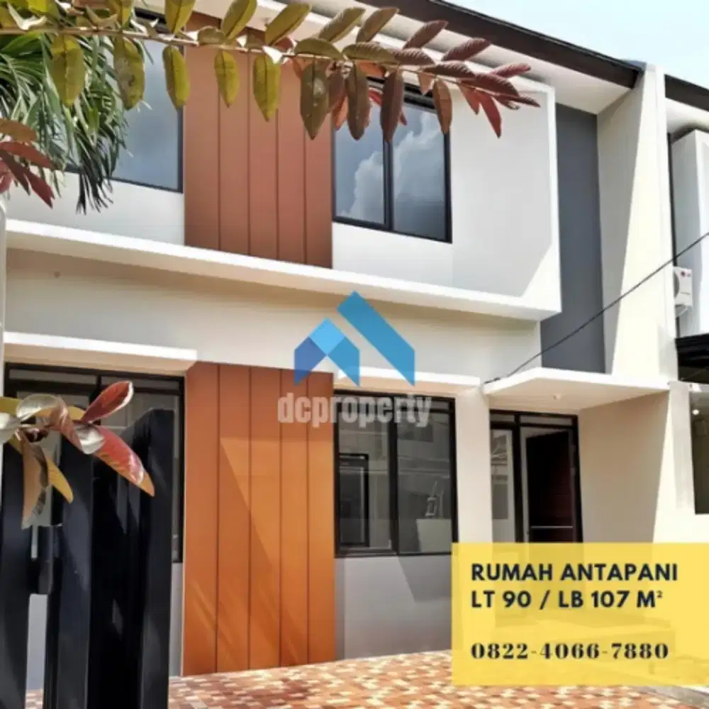 New minimalis siap huni di antapani