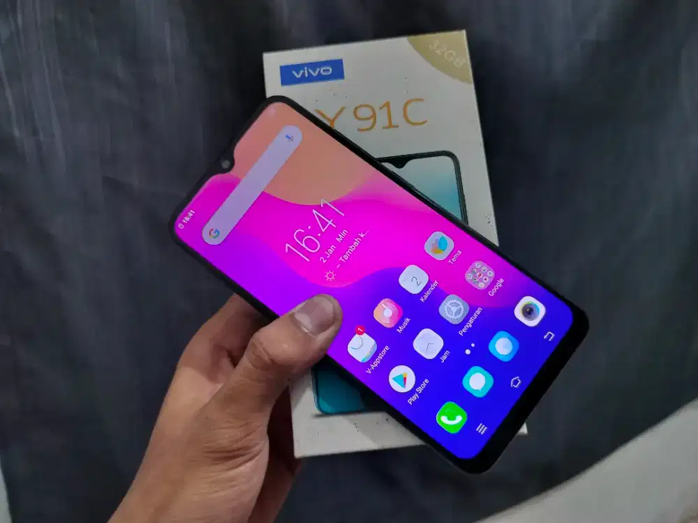 Vivo Y91C ram 2/32Gb hp dus mulus no minus lcd original terbaik