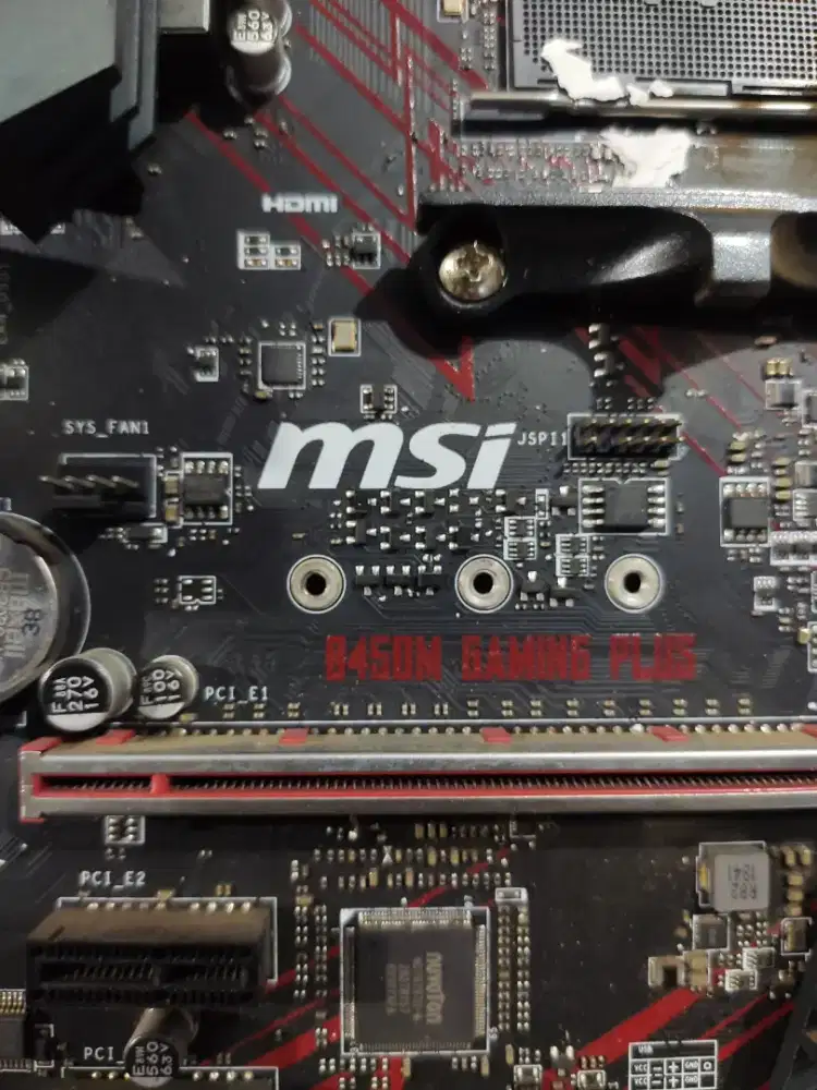 Motherboard MSI B450M Gaming Plus