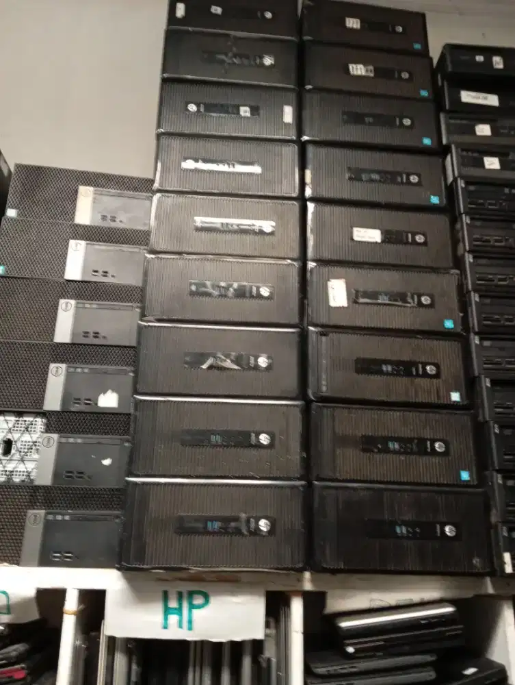 Komputer builup ori hp tower segel grnsi1thn spek udh model baru murah