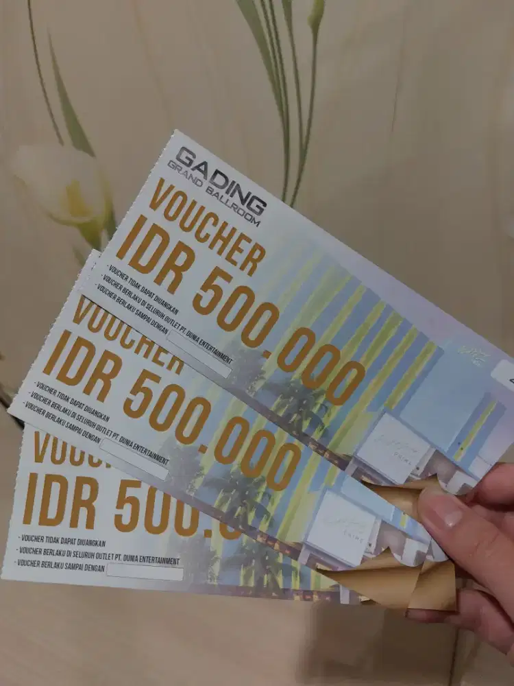 For sale voucher hotel, f&b, billiard & karaoke