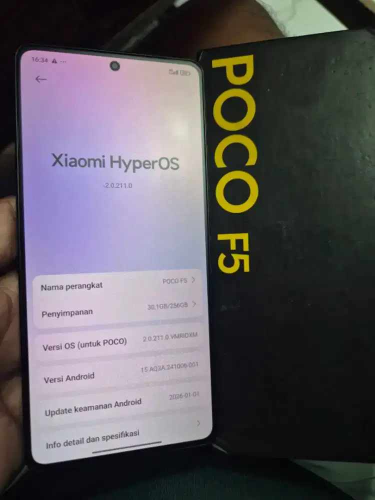 Xiaomi poco F5 8+8/256 5G rezmi msih bgus no minus bs tker tmanh