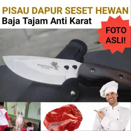 Pisau sisit Daging Kurban