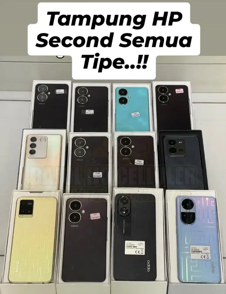 Tampung HP Second