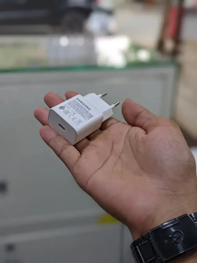 Charger Samsung 15w Tipe c adaptor fast charging Ori bawaan