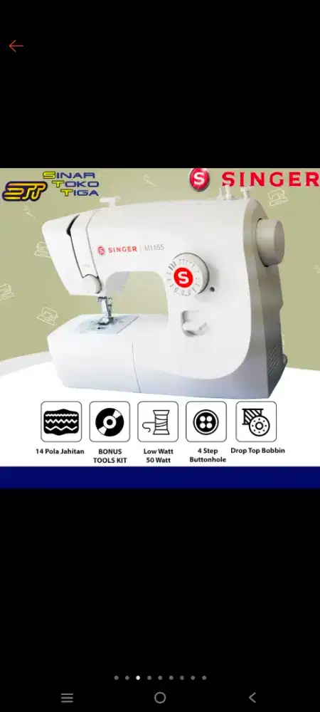 MESIN JAHIT SINGER M1155