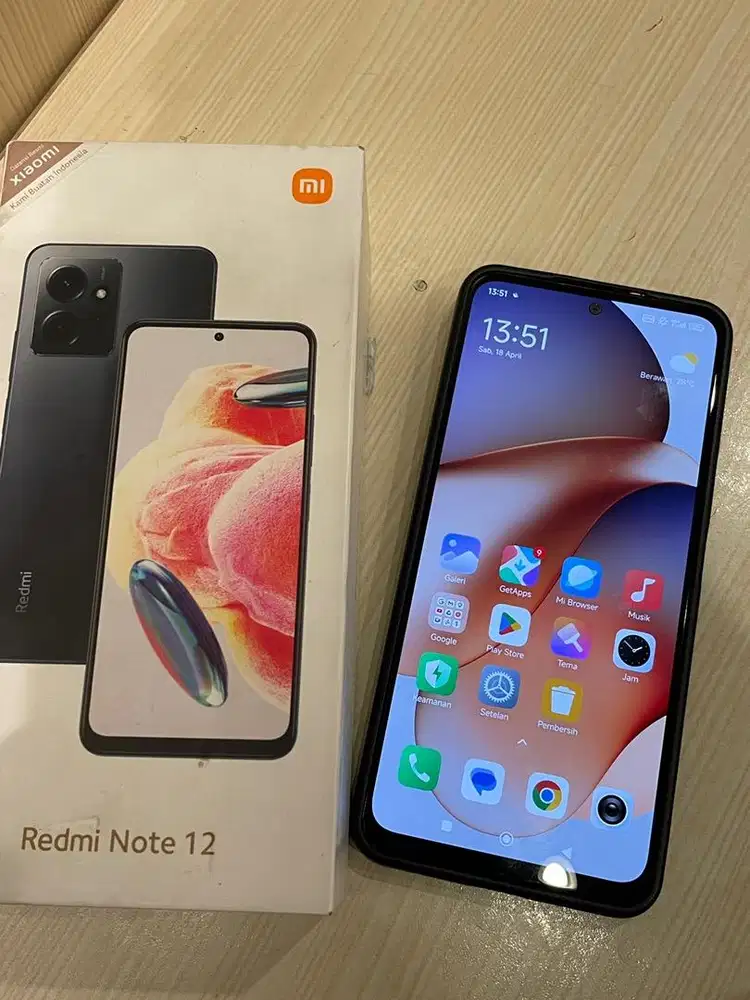 Dijual Redmi Note 12 4G 6/128GB