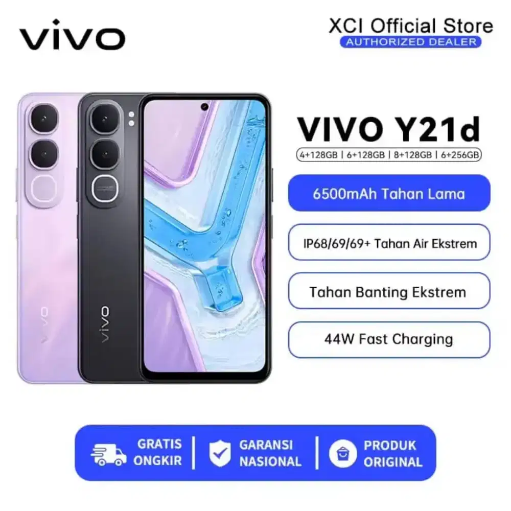 Vivo y21d belum dipake