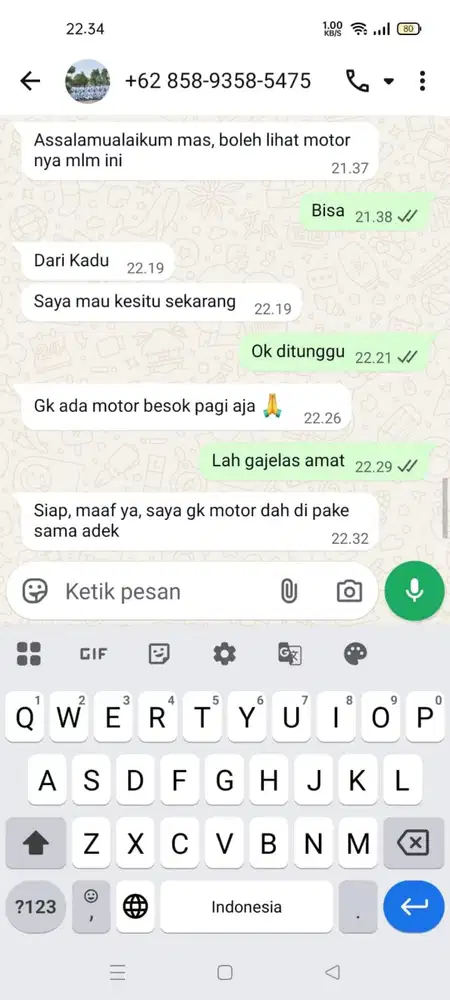 Honda Genio lengkap motor sehat walafiat keterangan detail dibawah