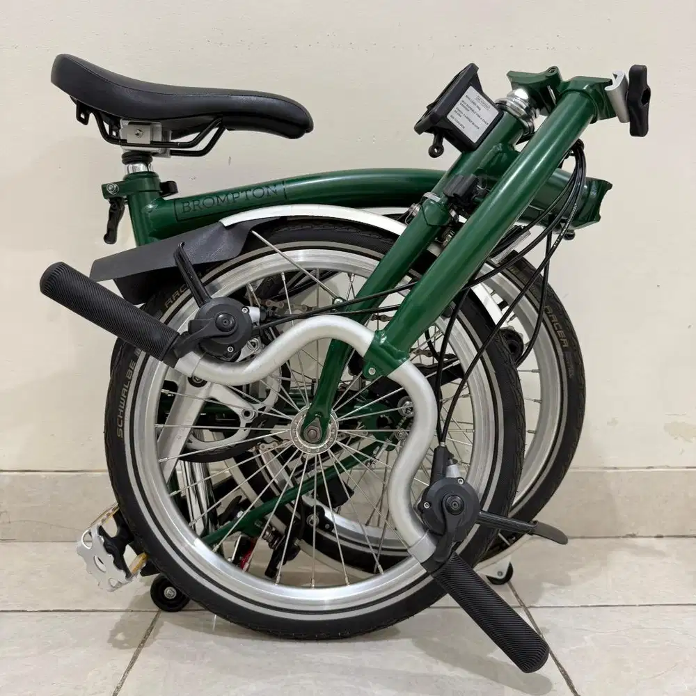 BROMPTON M6L RACING GREEN 2020 - ISTIMEWA