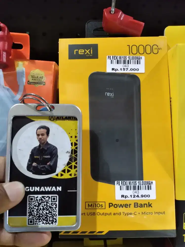 Power bank REXI Mi10S ATLANTIS DAHSYAT