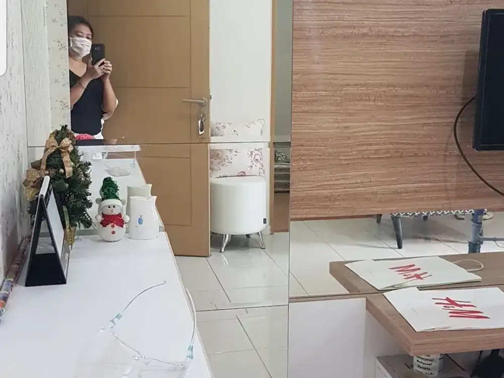 DISEWAKAN APARTEMEN Educity Pakuwon City 2 BR FULL FURNISHED Dekat Gloria, ITS, UNAIR, PCM