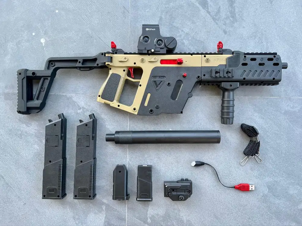 Mainan WGB Gel Blaster Kriss Vector