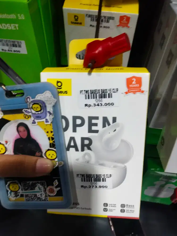 TWS BASEUS BASS 15 CLIP