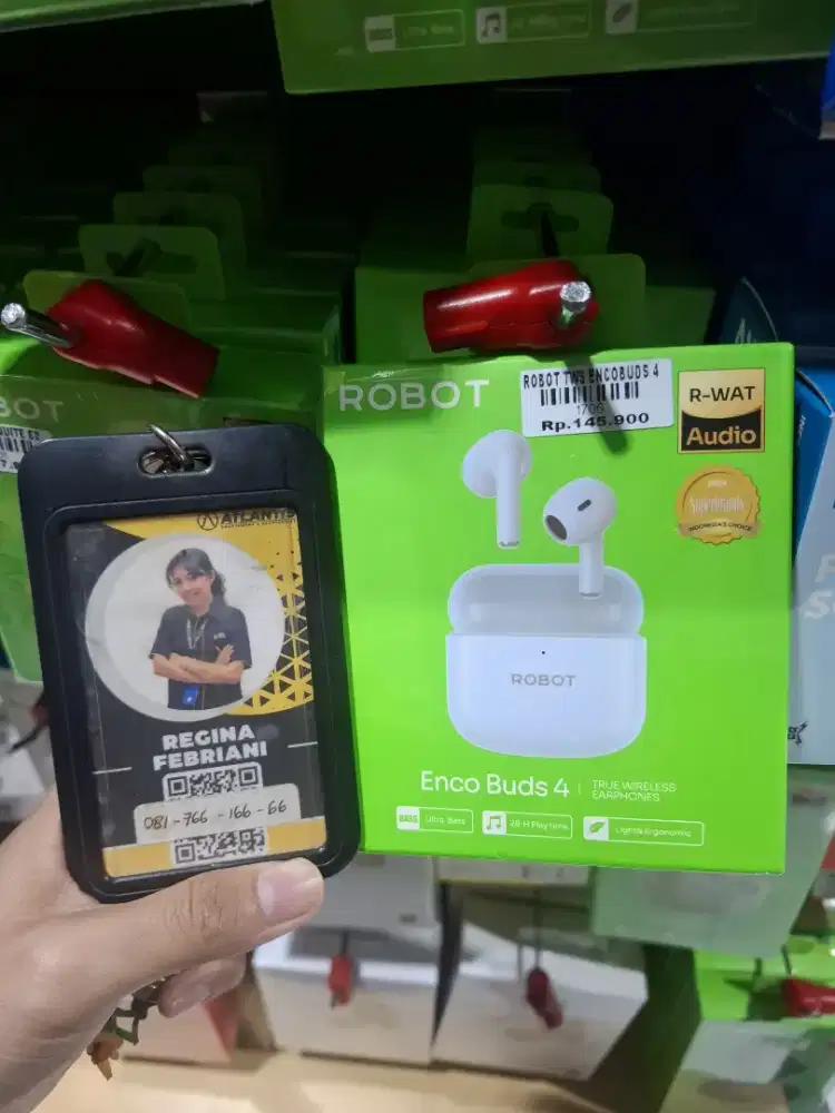 ROBOT TWS ENCOBUDS 4 | ATLANTIS DAHSYAT