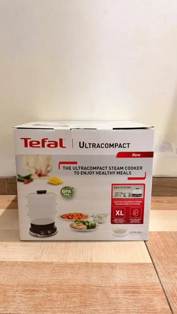 Tefal Steamer Ultra Compact VC204810 NEW