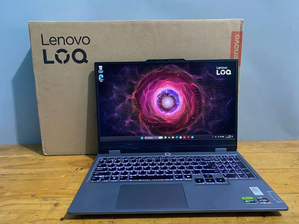 LENOVO LOQ RTX 4060 GAHAR! HARGA MIRING, SIAP TEMPUR  Writing