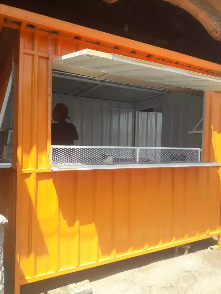 Booth kontainer murah