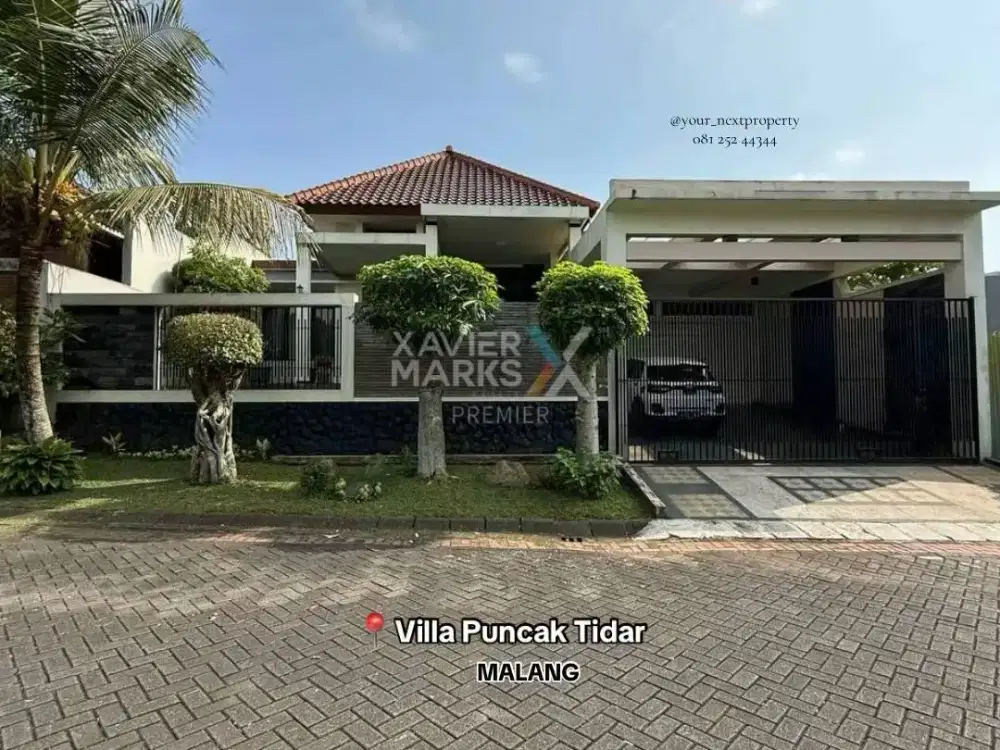Rumah Terawat Siap Huni Di Perumahan Villa Puncak Tidar Malang