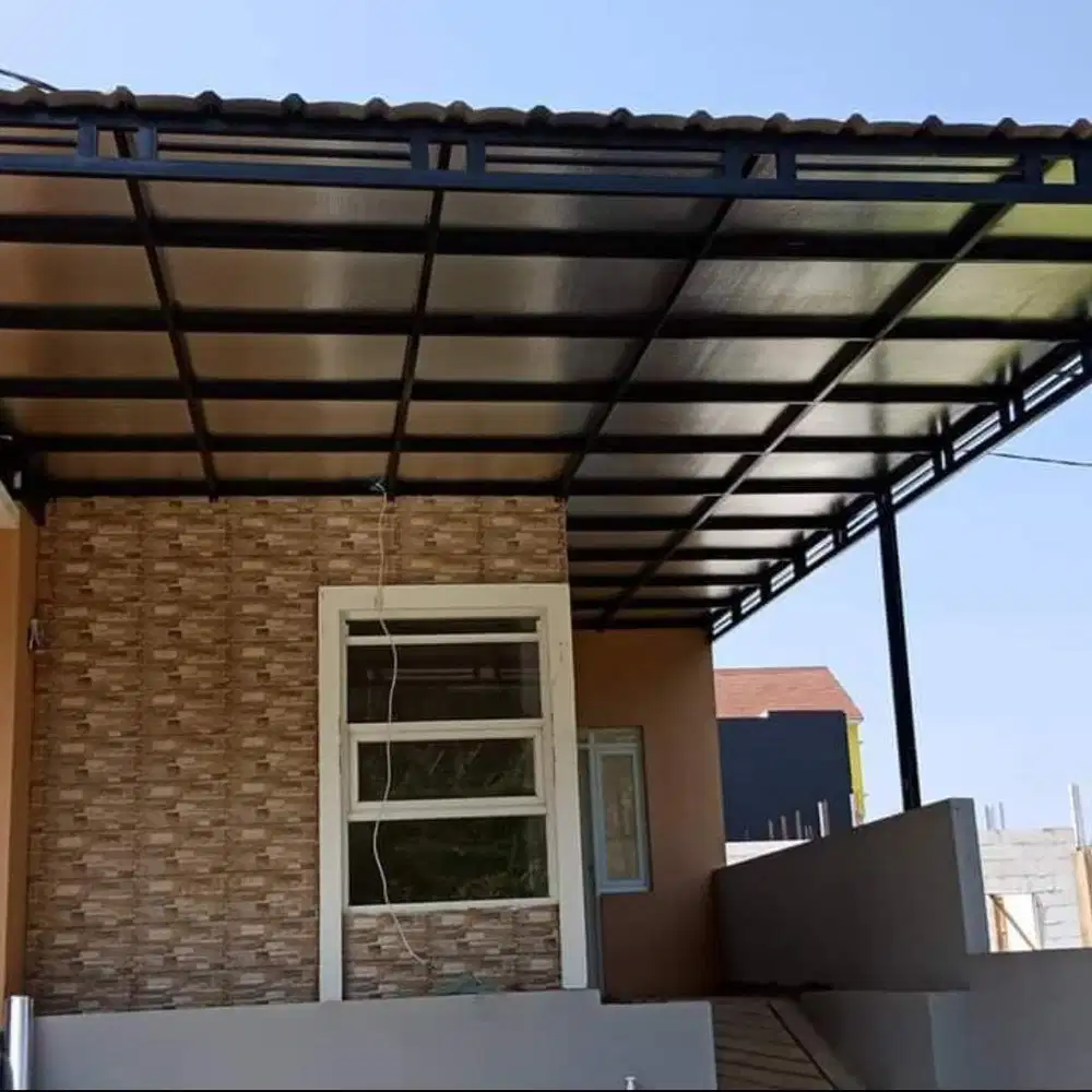 Kanopi senggalum minimalis